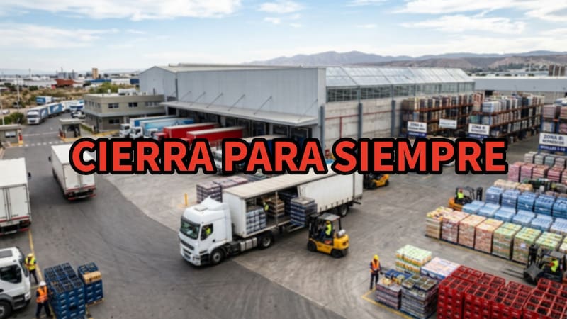 Cierra una distribuidora de bebidas. Foto: IA.
