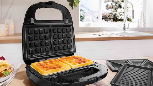 Se despiden las sandwicheras: este nuevo electrodoméstico 3 en 1 de Lidl cocina sándwiches y gofres en minutos