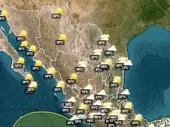 Se esperan tormentas para las próximas 24 horas: lluvias fuertes en el sureste, hasta 40°C en Yucatán y mínimas de 0°C en zonas serranas de varios estados