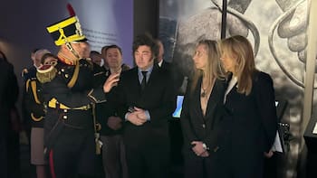 Se inauguró el nuevo Museo Interactivo de Granaderos a Caballo con la presencia del presidente Javier Milei y parte del Gabinete