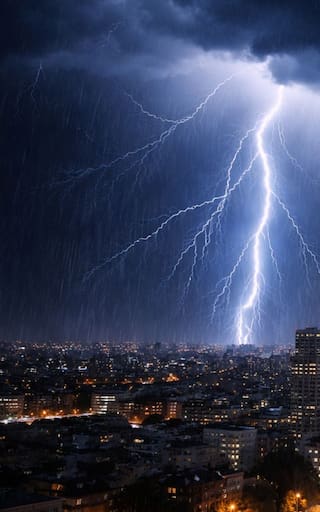 Las nubes cubren todo el cielo y traerán fuertes lluvias: intensas tormentas caerán durante el fin de semana