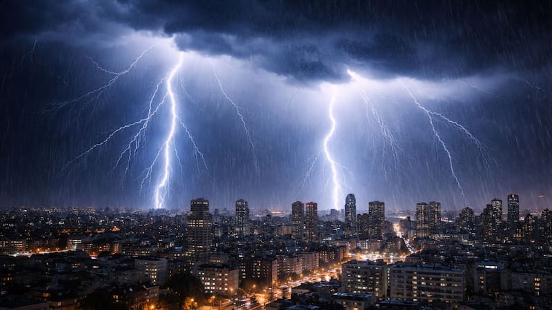 Se rompe el cielo y llega una fuerte tormenta que traerá un frente helado durante cinco días: a qué zonas afecta. ChatGPT
