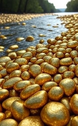 Un tesoro natural sin comparación | Descubren un río con reservas de oro gigantescas en un solo país