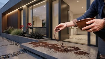 Colocar café molido en la entrada de la casa: por qué los expertos recomiendan hacerlo y para qué sirve