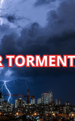 Se viene la tormenta del mes y preocupa a todos: lluvias, vientos y alertas rojas se harán presentes en estas zonas