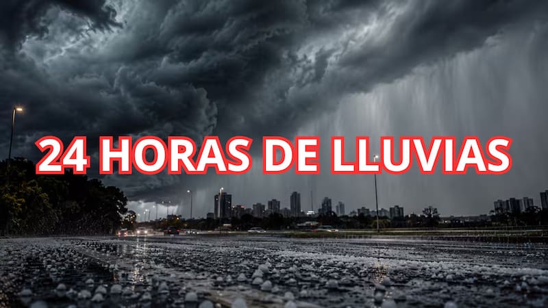 Se viene el diluvio del año que durará 24 horas y traerá tormentas y granizo: a qué zonas afectará