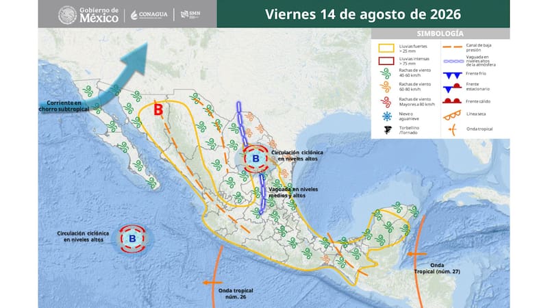 Se viene el diluvio del año que durará 48 horas: lluvias fuertes, caída de granizo y vientos de hasta 70 km/h