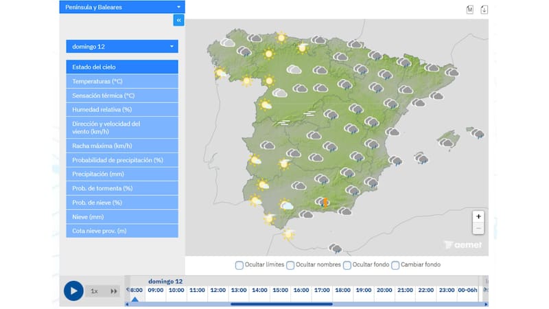 Se viene el tormentón del año con lluvias intensas y frío polar por cuatro días: estas serán las zonas afectadas. Foto: AEMET