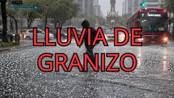 Se viene la lluvia de granizo del siglo: 76 horas seguidas de tormentas y vientos de 70 km/h