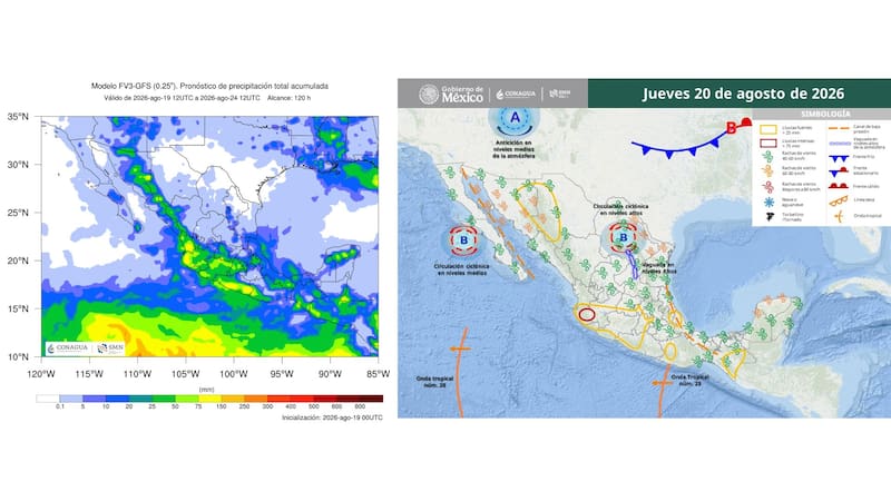 Se viene la lluvia de granizo del siglo: 76 horas seguidas de tormentas y vientos de 70 km/h