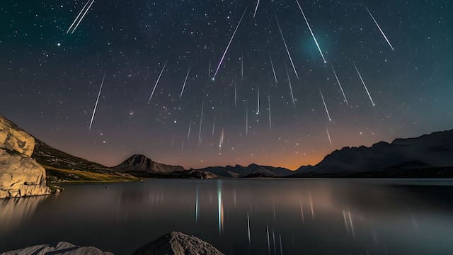 El eclipse solar coincidirá con una lluvia de meteoritos que impactará en la Tierra: bolas de fuego y hasta 100 estrellas fugaces por hora