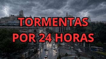 Se viene la tormenta del año con 24 horas de diluvios intensos y granizo: qué zonas estarán afectadas