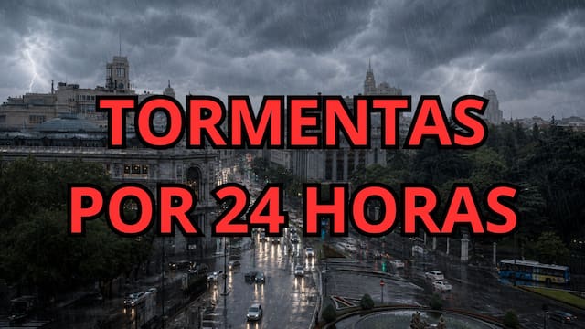 Se viene la tormenta del año con 24 horas de diluvios intensos y granizo: qué zonas estarán afectadas