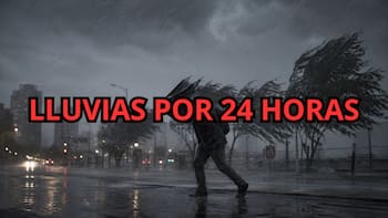 Llega un gran diluvio con descarga eléctrica, fuerte ráfagas de viento y posible granizada en todas estas zonas