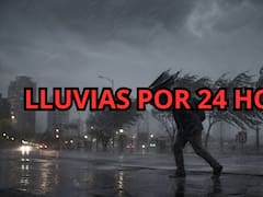 Se viene la tormenta del año con 24 horas seguidas de lluvias intensas y fuertes vientos de casi 100km/h: cuáles son las zonas más afectadas