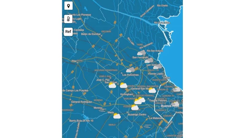 Se viene un diluvio histórico con tormentas por 72 horas: intensas lluvias y ráfagas de viento de 60 kilómetros por hora