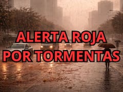 Se viene un diluvio histórico que durará 48 horas y granizo grande: cuáles son las zonas afectadas