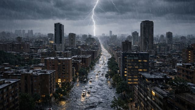 Se viene un diluvio histórico que durará cinco días: alertan por fuerte tormenta y lluvias intensas desde el 8 de marzo