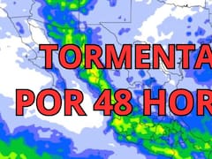 Se viene un diluvio histórico que traerá lluvias fuertes y caída de granizo por 48 horas: las zonas afectadas