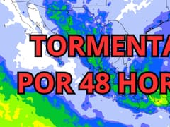 Se viene un nuevo tormentón de agosto: lluvias por más de 48 horas y caída de granizo en varias regiones de México