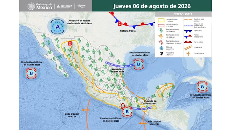 Se viene un nuevo tormentón que durará 48 horas seguidas: un ciclón traerá lluvias, actividad eléctrica y caída de granizo
