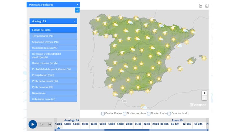 Se viene un tormentón histórico que traerá lluvias y una ola de calor por cuatro días seguidos: estas son las zonas afectadas. Foto: AEMET