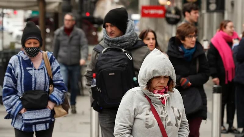 Se viene una ciclogénesis que traerá una intensa ola polar que bajará la temperatura a 0 °C: estas son las zonas afectadas. Foto: EFE