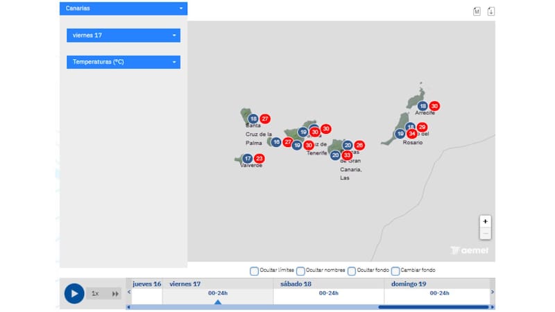 Se viene una nueva ola de calor provocada por un anticiclón que traerá un tormentón: qué zonas están bajo alerta. Foto: AEMET