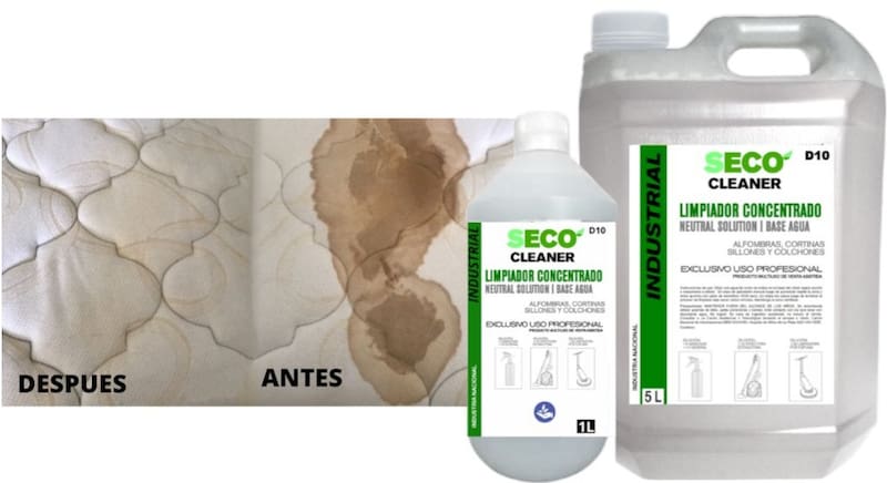 Publicaciones promocionales en redes sociales de Seco Cleaner. Fuente: Facebook.