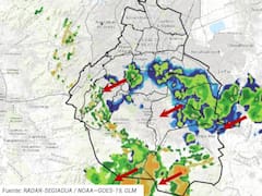 Ciudad de México activó la alerta amarilla por fuertes lluvias y caída de granizo: recomienda cerrar puertas y ventanas