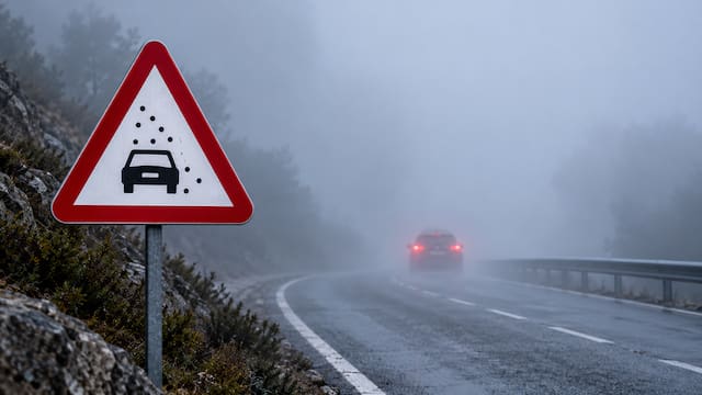 Que significa la señal de tráfico triangular con borde rojo y un coche: ¿por qué incumplirla puede ser peligroso?