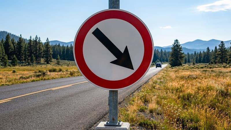 Qué deben hacer los conductores ante la señal de tránsito de paso obligado.