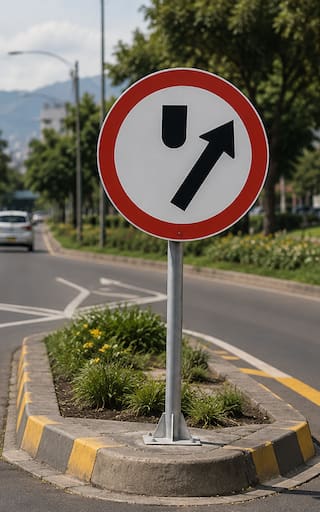 Qué significa la señal de tránsito en forma de círculo con una flecha inclinada a la derecha: por qué es importante prestarle atención