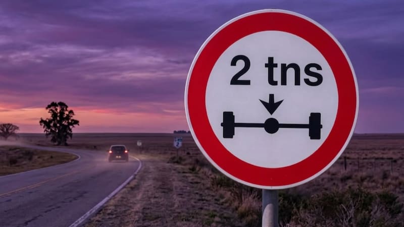 Qué significa la señal de tránsito con un círculo rojo con un número 2 y por qué es tan importante (Imagen ilustrativa)