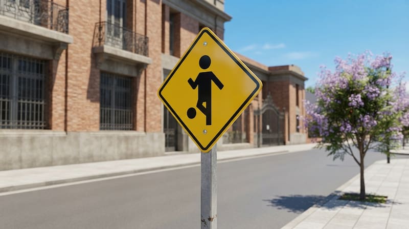 Qué significa la señal de tránsito de una figura humana y un círculo al lado: qué debe hacer el conductor al verla