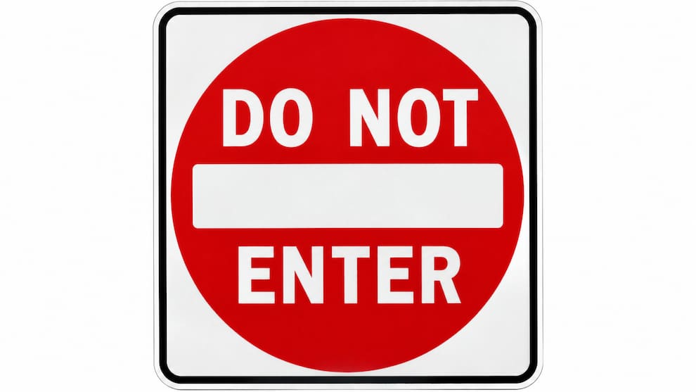 Two Way Sign Exit Right What Does the Traffic Sign With a Red Circle and a Horizontal White ...