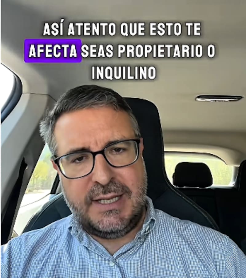 Sergio Gutiérrez, experto inmobiliario: “Si eres propietario, hacer esto te puede costar años de actualizaciones”.