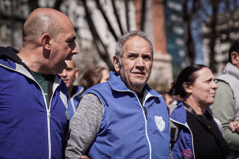 El gremio liderado por Sergio Palazzo anunció una actualización salarial del 3,4% para el tercer mes del año (Fuente: Archivo).