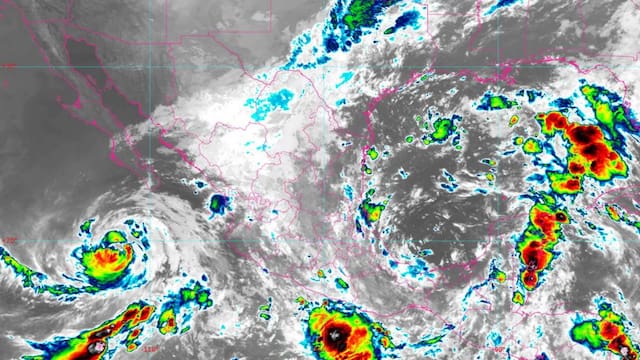 Pronóstico del clima extendido para el fin de semana: lluvias muy fuertes el sábado con frente frío en el norte y noreste de México