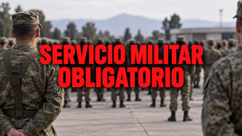 Confirmado por las Fuerzas Armadas | Aplican penas de prisión a los hombres de entre 18 y 39 años que no acudan al Servicio Militar Obligatorio. (Representación creada con IA)