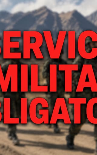 Confirmado por las Fuerzas Armadas | Arranca el servicio militar obligatorio para los nacidos en 2008: durará un año y recibirán un salario mínimo