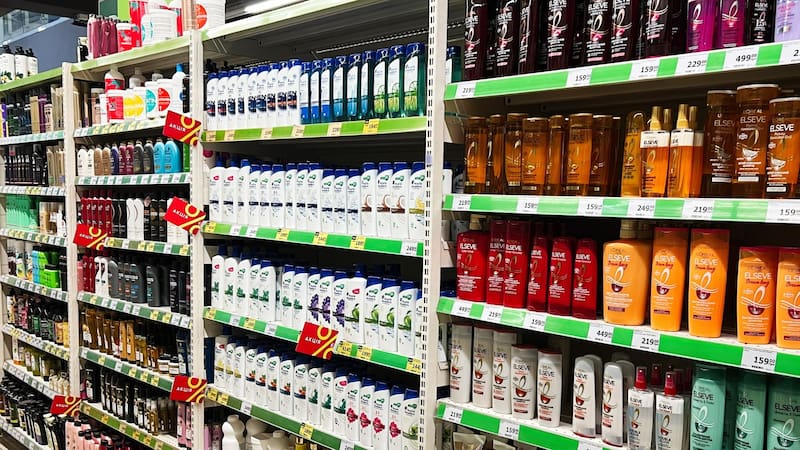 Retiro del supermercado de un reconocido shampoo