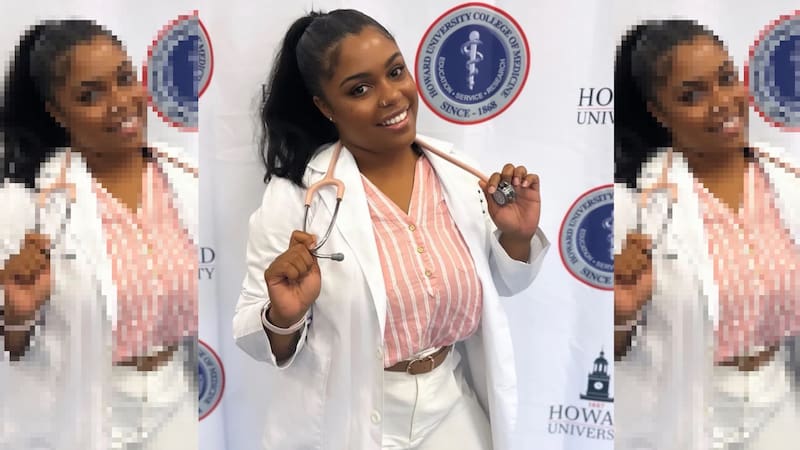 Shay Taylor-Allen, the woman who, after a decade as a Yale hospital janitor, she is now a doctor there.