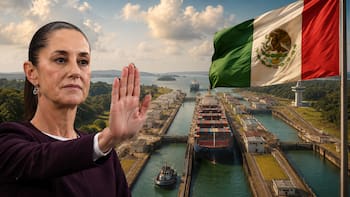 No es Carlos Slim: el millonario mexicano nacido en EE.UU. que presentó a Sheinbaum un megaproyecto para competir con el Canal de Panamá