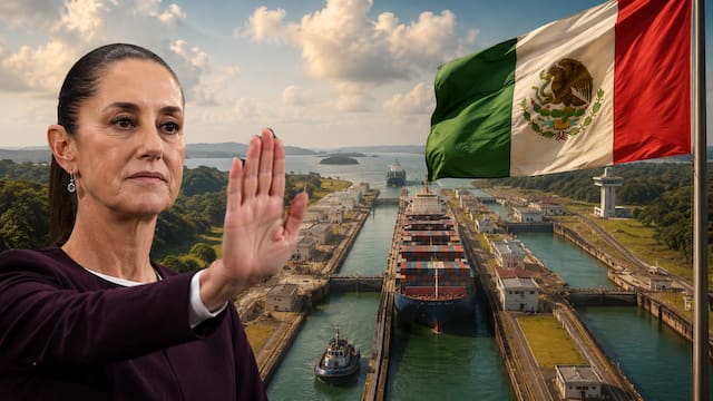 No es Carlos Slim: el millonario mexicano nacido en EE.UU. que presentó a Sheinbaum un megaproyecto para competir con el Canal de Panamá