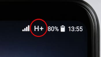 Qué significa el ícono H+ en el celular y cómo quitarlo para mejorar la señal