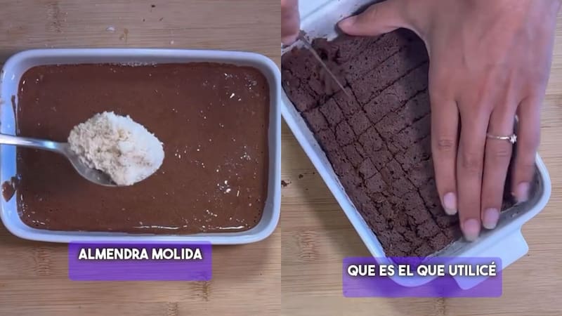 Sin azúcar ni harina: cómo hacer un bizcochuelo saludable para el mate o la merienda en 5 minutos. Foto: TikTok
