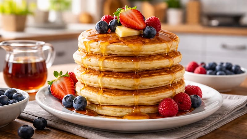 Sin harina ni azúcar: cómo hacer los mejores pancakes ideales para el desayuno o la merienda y listos en minutos
Fuente: IA