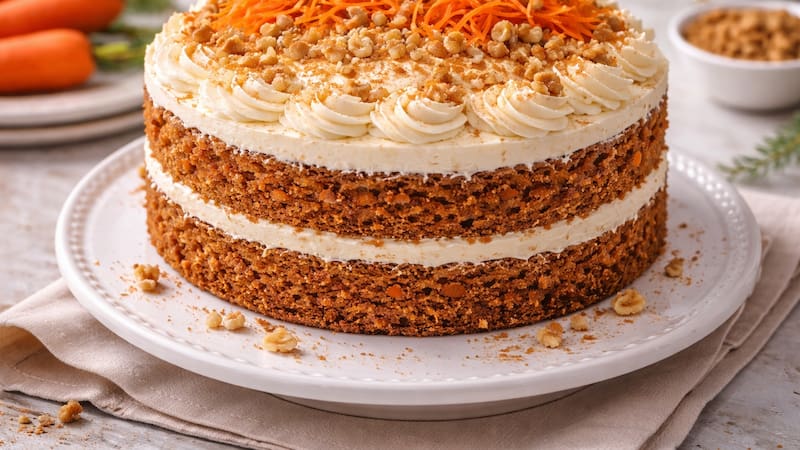 Sin harina ni manteca: cómo hacer la mejor carrot cake para la merienda que sale súper húmeda, lista en minutos y estilo patisserie
Fuente: IA
