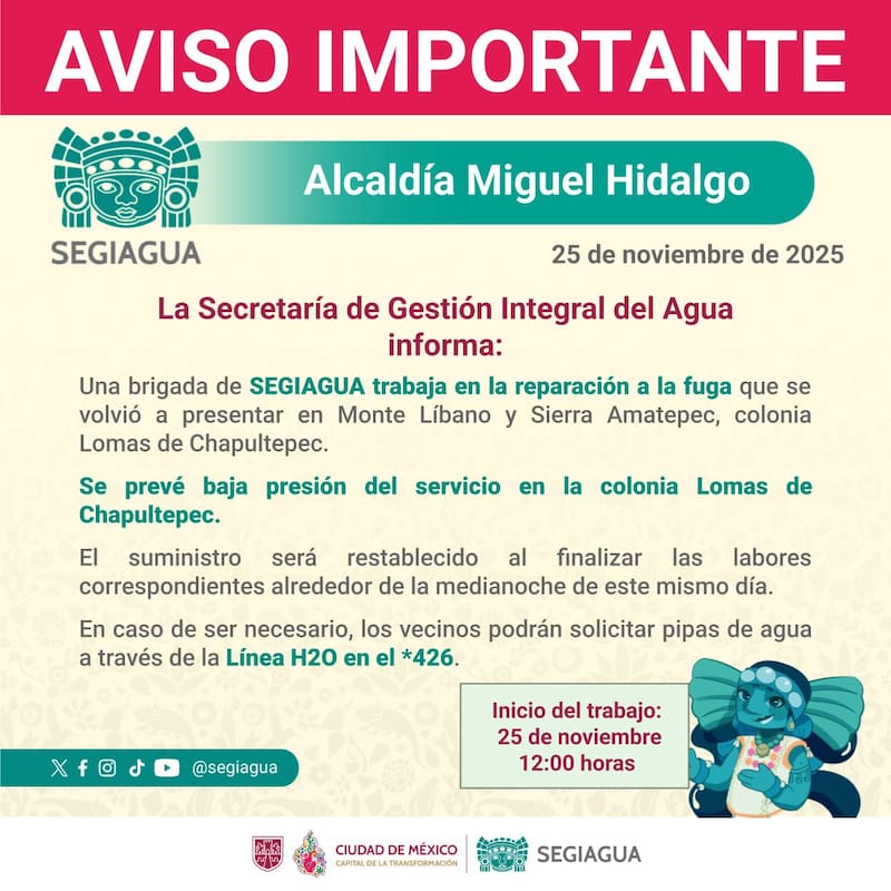 Interrupciones prolongadas y alternativas para los vecinos